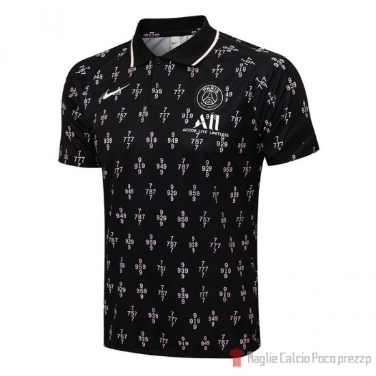 Polo Paris Saint-germain 2021-2022 Negro - Clicca l'immagine per chiudere