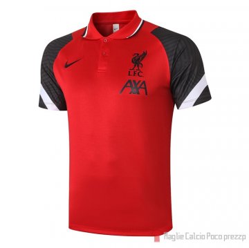 Maglia Polo Liverpool 2020-21 Rosso