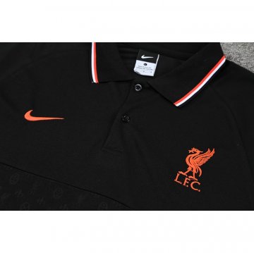 Maglia Polo Liverpool 22-23 Nero