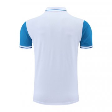 Maglia Polo Manchester City 2022-23 Blu E Bianco