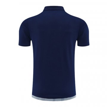 Maglia Polo Manchester City 2022-23 Blu Marino