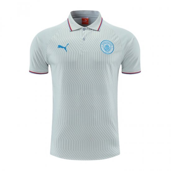 Maglia Polo Manchester City 2022-23 Grigio - Clicca l'immagine per chiudere