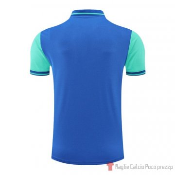 Maglia Polo Marsiglia 22-23 Blu E Verde