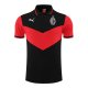 Maglia Polo Milan 22-23 Nero E Rosso