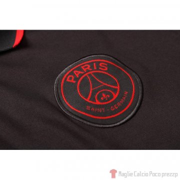 Maglia Polo Paris Saint-Germain 2020/2021 Nero e Blu