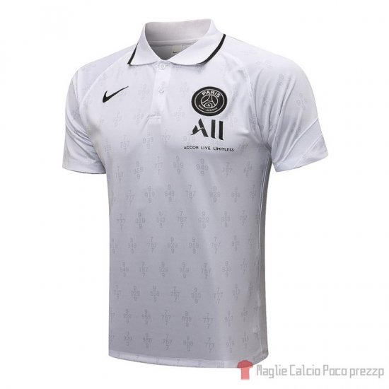 Maglia Polo Paris Saint-germain 2021-2022 Bianco - Clicca l'immagine per chiudere