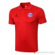 Maglia Polo Paris Saint-germain Jordan 21-22 Rosso