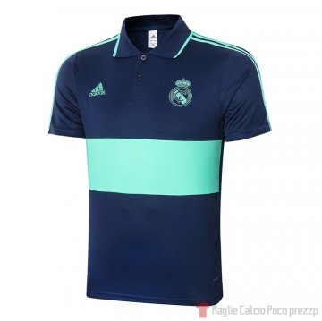 Maglia Polo Real Madrid 2020/2021 Blu Maglia Polo Real Madrid 2020/2021 Blu