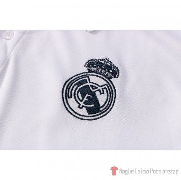 Maglia Polo Real Madrid 21-22 Bianco