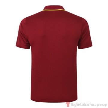 Maglia Polo Roma 2020/2021 Rosso