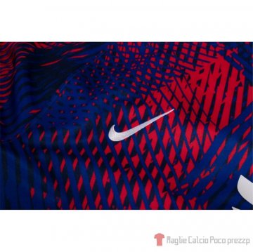 Maglia Pre-partita Del Paris Saint-germain 2022 Azul Y Rojo