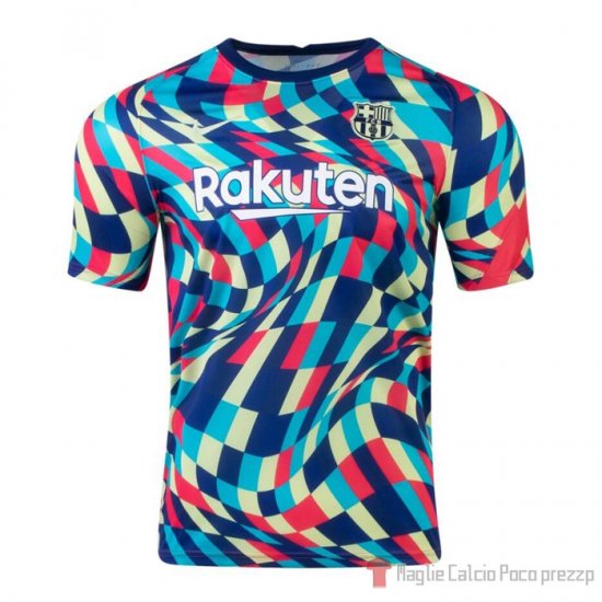 Maglia Pre Partido Del Barcellona 20-21 Blu - Clicca l'immagine per chiudere