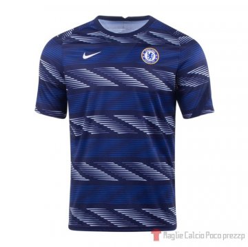 Maglia Pre Partido Chelsea 20-21 Azul Maglia Pre Partido Chelsea 20-21 Azul