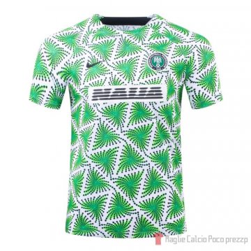 Maglia Pre Partido Del Nigeria 2022 Verde