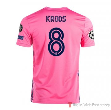 Maglia Real Madrid Giocatore Kroos Away 20-21 Maglia Real Madrid Giocatore Kroos Away 20-21