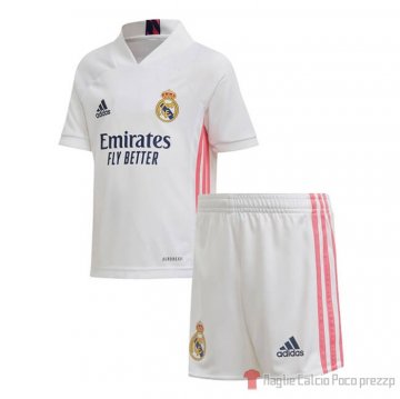 Maglia Real Madrid Home Bambino 20-21 Maglia Real Madrid Home Bambino 20-21