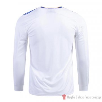 Maglia Real Madrid Home Maniche Lunghe 21-22