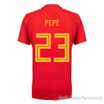 Maglia Spagna Giocatore Pepe Home 2018 Maglia Spagna Giocatore Pepe Home 2018