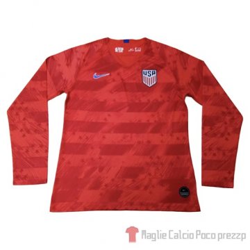 Maglia Stati Uniti Away Manica Lunga 2019 Maglia Stati Uniti Away Manica Lunga 2019