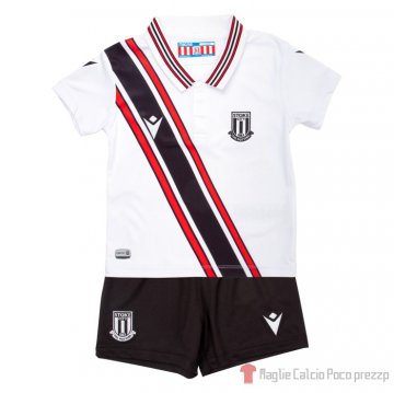 Maglia Stoke City Away Bambino 22-23 Blanco Maglia Stoke City Away Bambino 22-23 Blanco