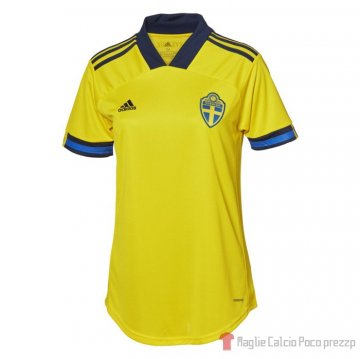 Maglia Suecia Home Donna 2020 Maglia Suecia Home Donna 2020