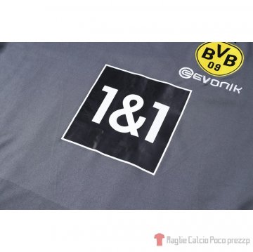 Tuta Da Track Borussia Dortmund Manica Corta 2022-23 Gris - Pantalon Corto