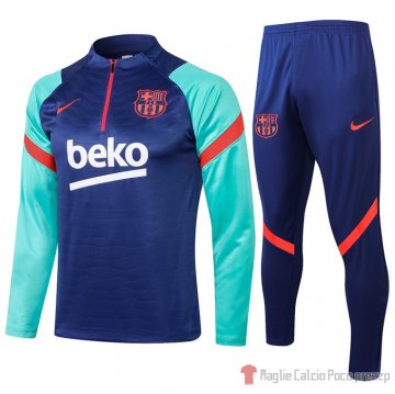 Tuta Da Track Felpa Barcellona 21-22 Blu Tuta Da Track Felpa Barcellona 21-22 Blu