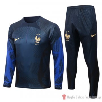 Tuta Da Track Felpa Francia Bambino 22-23 Blu Oscuro Tuta Da Track Felpa Francia Bambino 22-23 Blu Oscuro