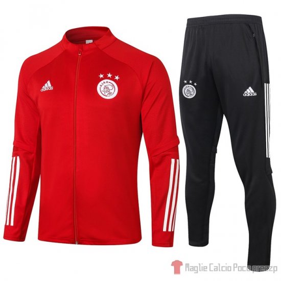 Tuta Da Track Giacca Ajax 20-21 Rosso - Clicca l'immagine per chiudere