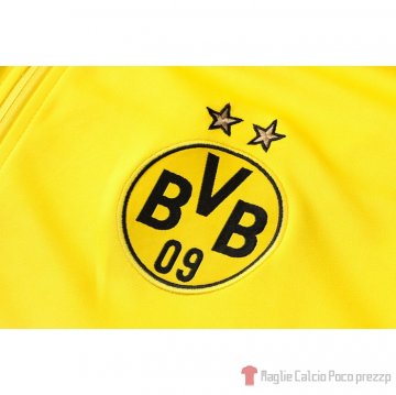Tuta Da Track Giacca Borussia Dortmund 2021-22 Giallo