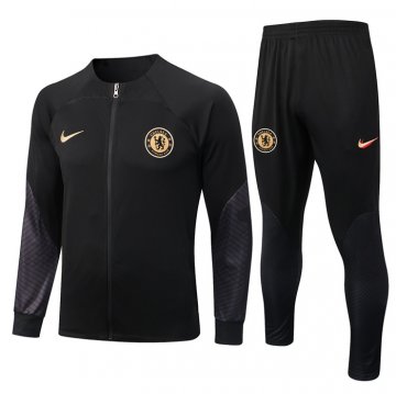Tuta Da Track Giacca Chelsea 22-23 Nero Tuta Da Track Giacca Chelsea 22-23 Nero