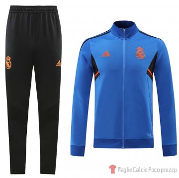 Tuta Da Track Giacca Real Madrid 22-23 Blu Tuta Da Track Giacca Real Madrid 22-23 Blu