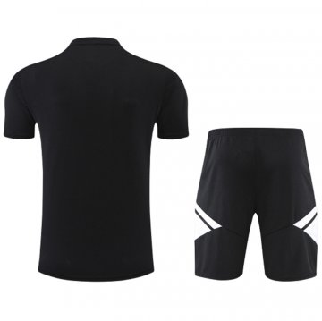 Tuta Da Track Juventus Manica Corta 22-23 Nero - Pantalon Corto