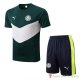 Tuta Da Track Palmeiras Manica Corta 2022-23 Verde - Pantalon Corto