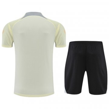 Tuta Da Track Tottenham Hotspur Manica Corta 22-23 Beige - Pantalon Corto