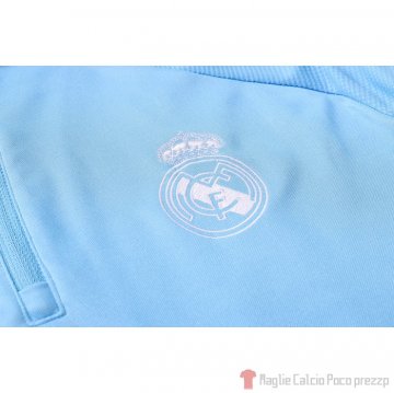 Tuta da Track Felpa Real Madrid 2020/2021 Blu