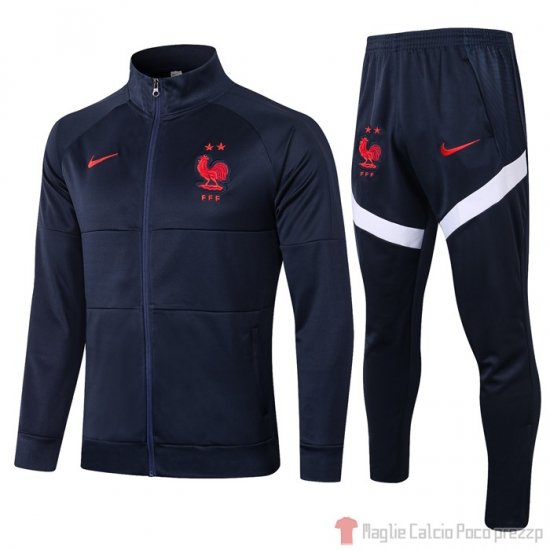 Tuta da Track Giacca Francia 2020/2021 Blu - Clicca l'immagine per chiudere