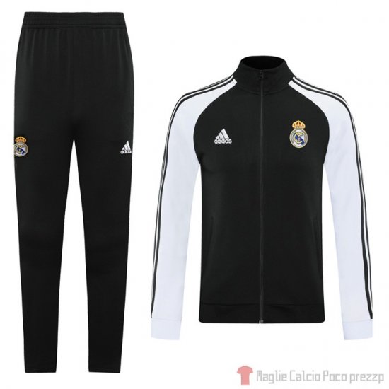 Tuta da Track Giacca Real Madrid 2020/2021 Nero e Bianco - Clicca l'immagine per chiudere