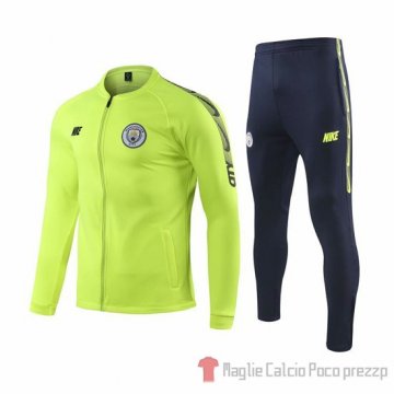 Tuta da Track Manchester City 2019/2020 Verde Tuta da Track Manchester City 2019/2020 Verde