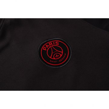 Tuta da Track Paris Saint-Germain Manica Corta 2019/2020 Nero