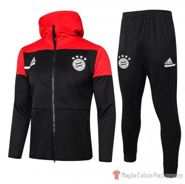 Tuta Da Track Bayern Munich Bambino 20-21 Nero Tuta Da Track Bayern Munich Bambino 20-21 Nero