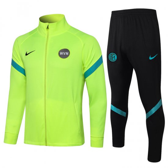 Tuta da Track Giacca Inter Milan 2021-22 Verde - Clicca l'immagine per chiudere