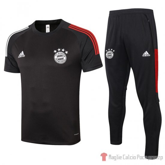 Tuta da track Bayern Munich Manica Corta 20-21 Negro - Clicca l'immagine per chiudere
