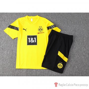 Chandal Del Borussia Dortmund Manica Corta 2022-23 Amarillo - Pantalon Corto