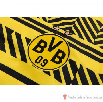 Tuta da track Borussia Dortmund Manica Corta 22-23 Amarillo