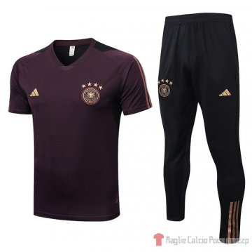 Chandal Del Germania Manica Corta 22-23 Marron Chandal Del Germania Manica Corta 22-23 Marron