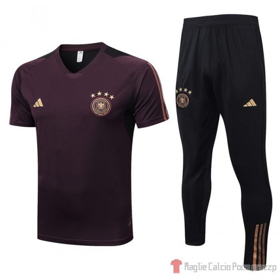 Chandal Del Germania Manica Corta 22-23 Marron - Clicca l'immagine per chiudere