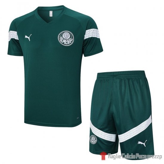 Tuta Palmeiras Manica Corta 2023-24 Verde - Pantalon Corto - Clicca l'immagine per chiudere
