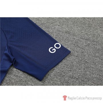 Chandal Del Paris Saint-germain Manica Corta 2022-23 Azul Oscuro - Pantalon Corto