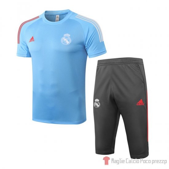 Tuta da track Real Madrid Manica Corta 2020-21 Azul - Clicca l'immagine per chiudere